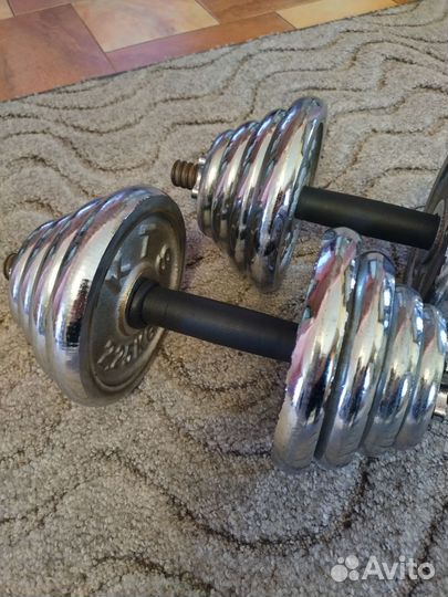 Гантели разборные