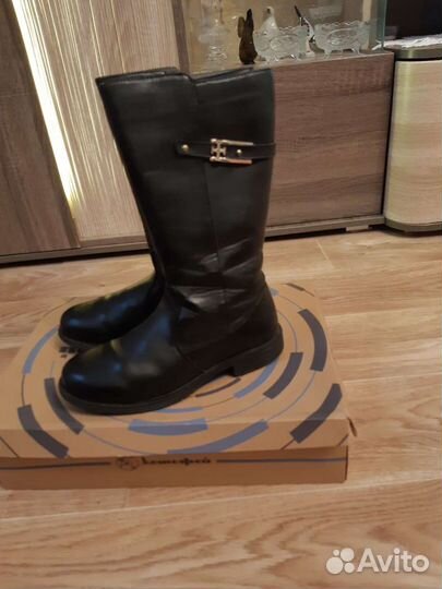 Сапоги девичьи подростковые р.37