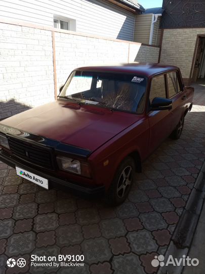 ВАЗ 2107 1.6 МТ, 2005, 44 700 км