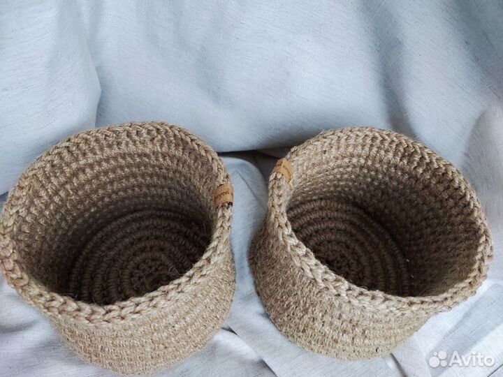 Комплект корзин для хранения.ручной работы