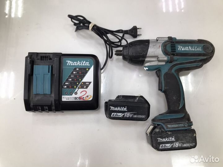 Аккумуляторный гайковерт Makita DTW450 (8861, 162)