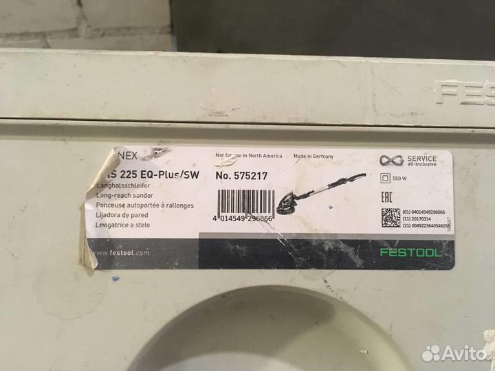 Шлифовальная машинка Festool planex