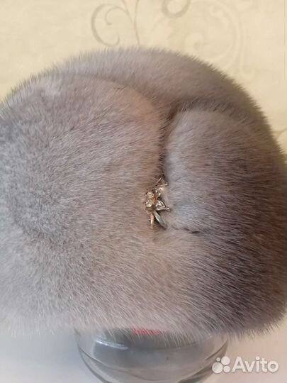 Шапка норковая женская бу