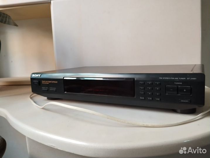 Sony ST-JX661 AM FM Home Stereo Digital Radio Tune