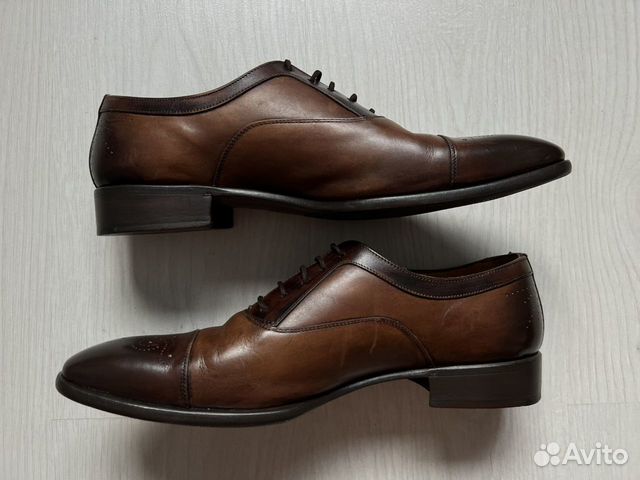 Canali мужские ботинки туфли дерби броги оригинал