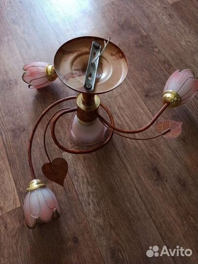 Люстра потолочная бу