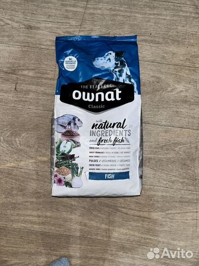 Корм Ownat 4кг