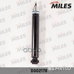 Амортизатор peugeot 308 07- зад.газ. DG02178 Miles