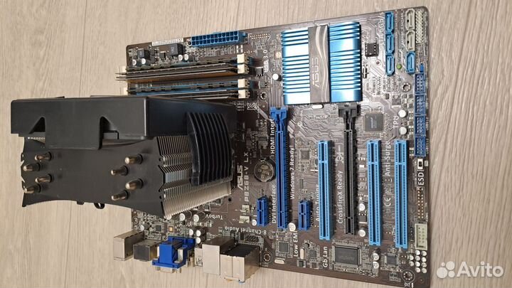 Материнская плата с процессором i7