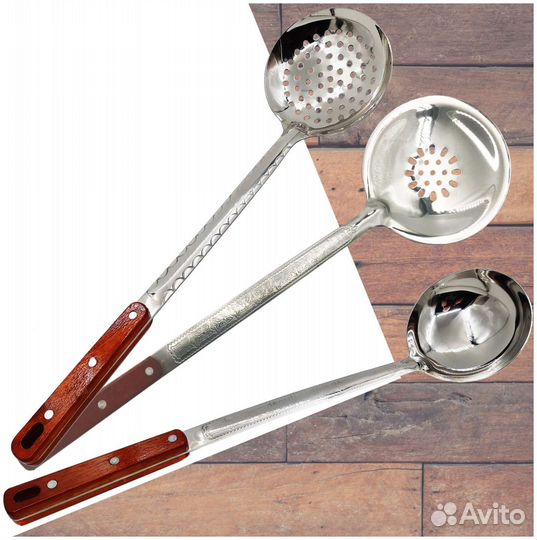 Шумовки половники для казана