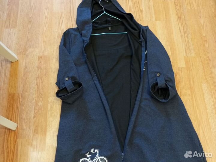 Платье туника кардиган плащ 54-56