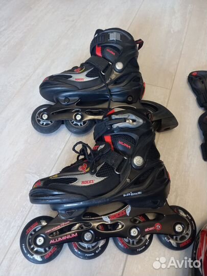 Набор ролики защита шлем