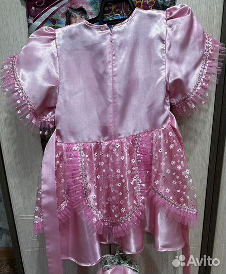 Новогодний костюм для девочки 104 110