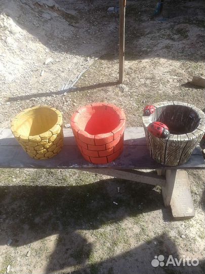 Вазоны и кашпо из бетона