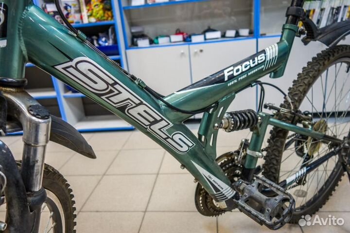 Велосипед стелс 45.7см medium 18.0 focus