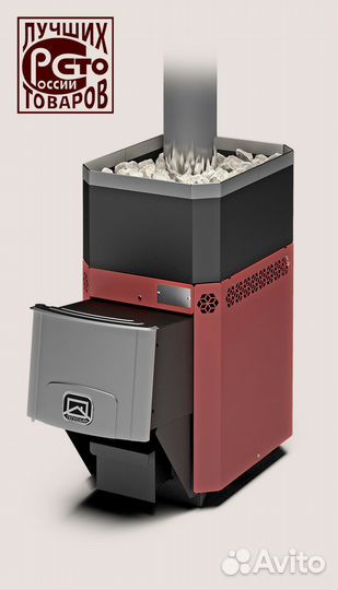 Печь для бани новая Русь 9Л