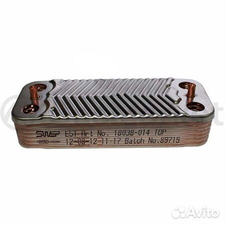 Теплообменник вторичный (14 пластин) Nevalux / Vi