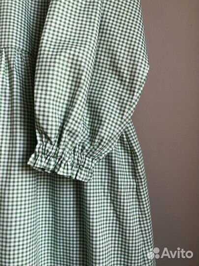 Платье свободного кроя из хлопка