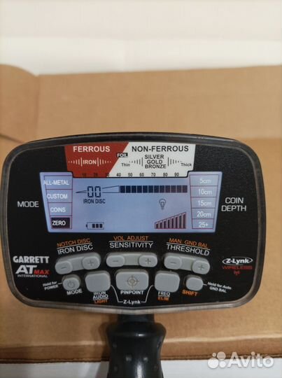 Металлоискатель Garret AT Max бу