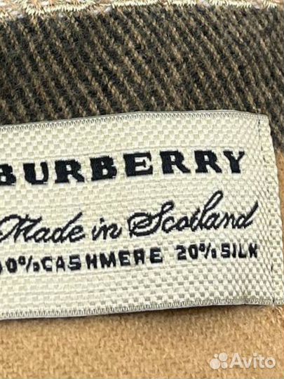 Шарф burberry