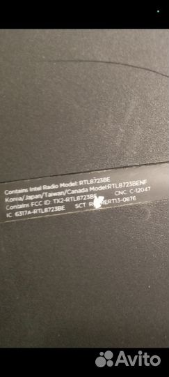 Ноутбук HP rtl8723be