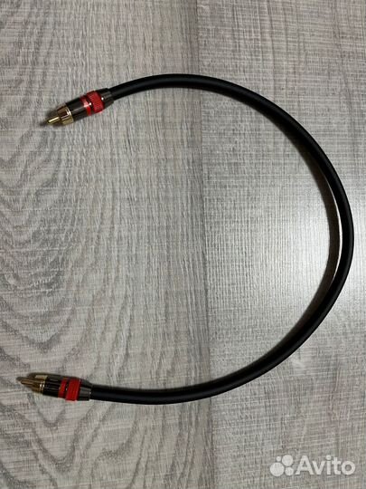 Кабель межблочный коаксиальный (50 см) (новый)