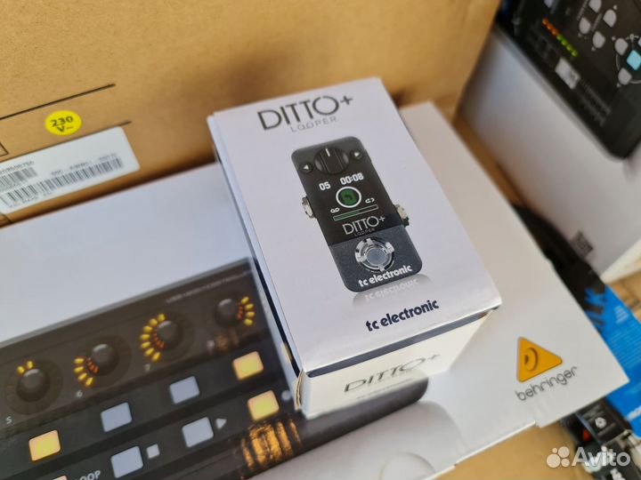 TC Electronic Ditto+ Looper гитарный лупер