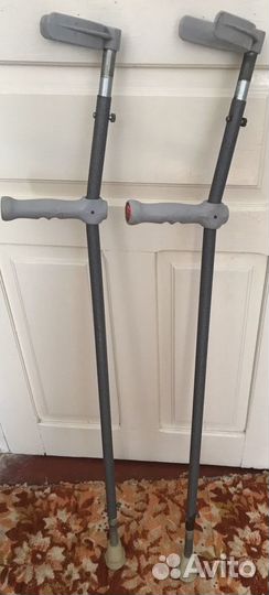 Костыли с опорой под локоть, б/у, прокат