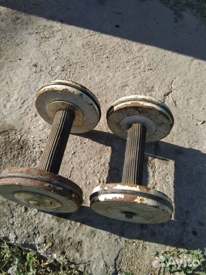 Гантели разборные бу