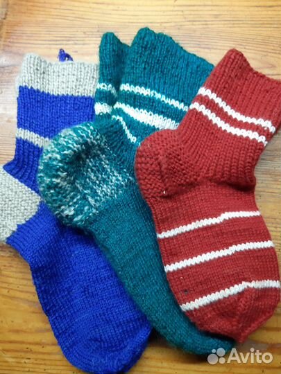 Носки вязаные ручной работы