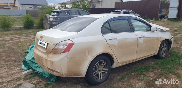 Geely Emgrand EC7 1.5 МТ, 2013, битый, 117 000 км
