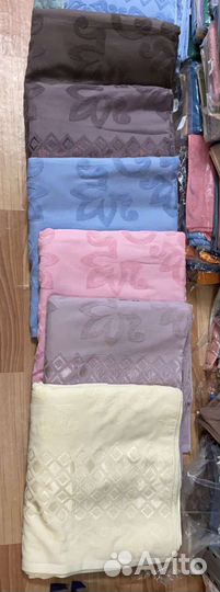 Плед покрывало 220 240 хлопок