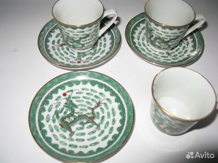Кофейный набор Китай фарфор новый