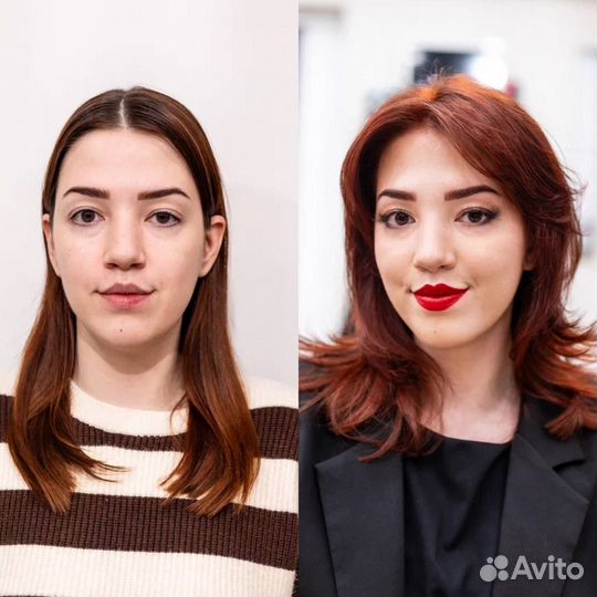 Стрижка чёлки