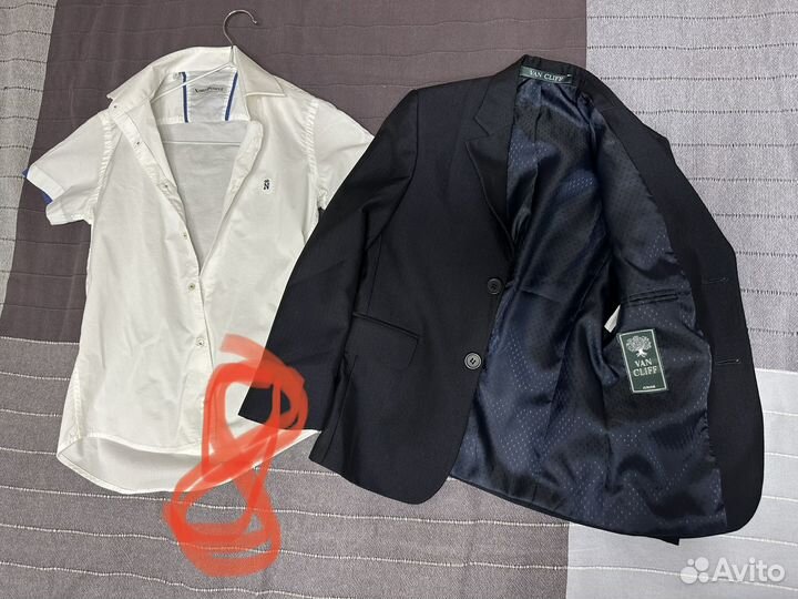 Рубашки Noble People, Zara, Gant 8-14 лет брюки