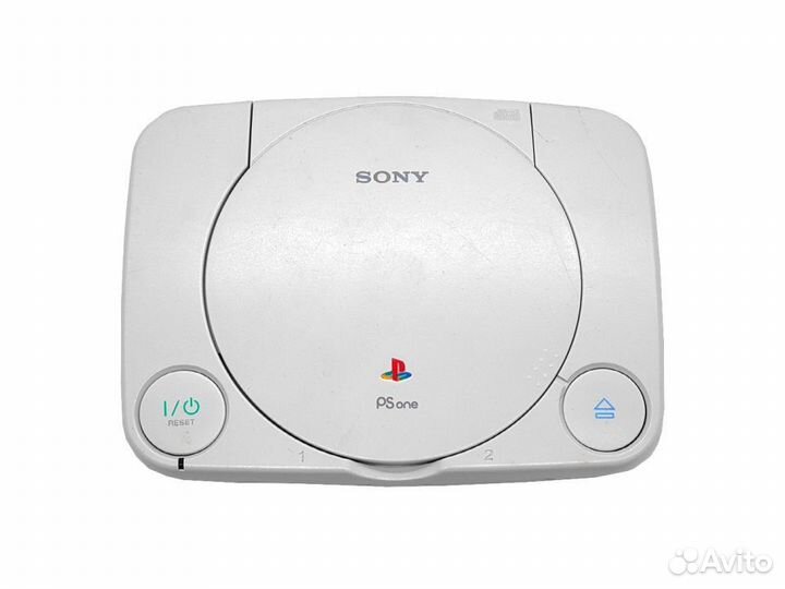 Sony PS One Slim scph-102 б/у, приставка без всего