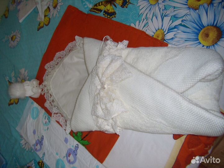 Конверт/одеяло на выписку зимний