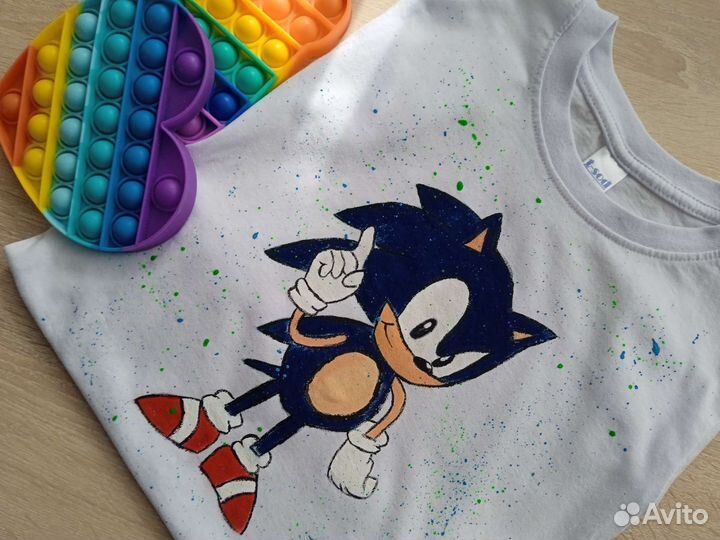 Футболка ручная роспись