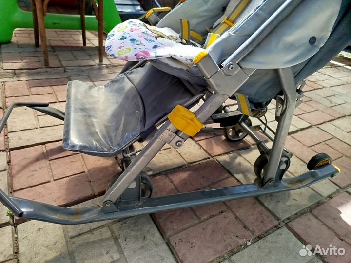 Санки коляска Ника 7