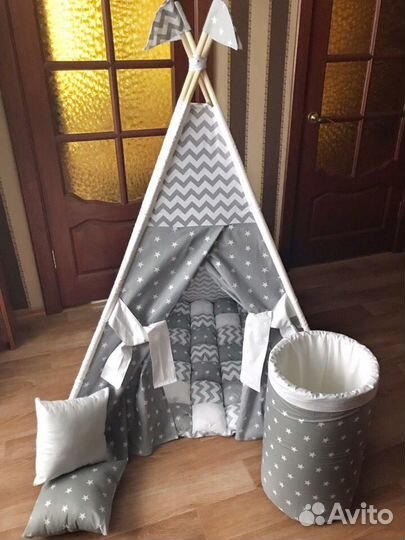 Вигвам с ковриком на заказ