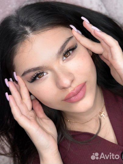 Наращивание ресниц модель