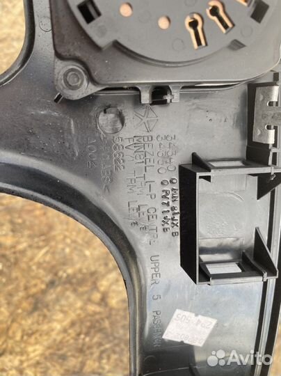 Блок климата с рамкой dodge intrepid 2