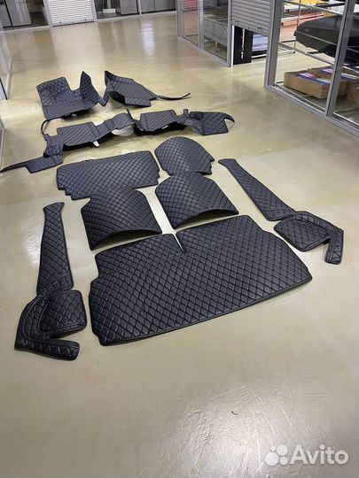 3Д коврики из экокожи voyah free