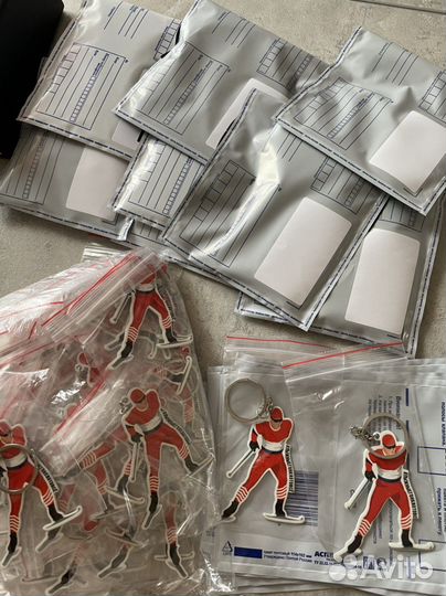 Брелок Лыжник