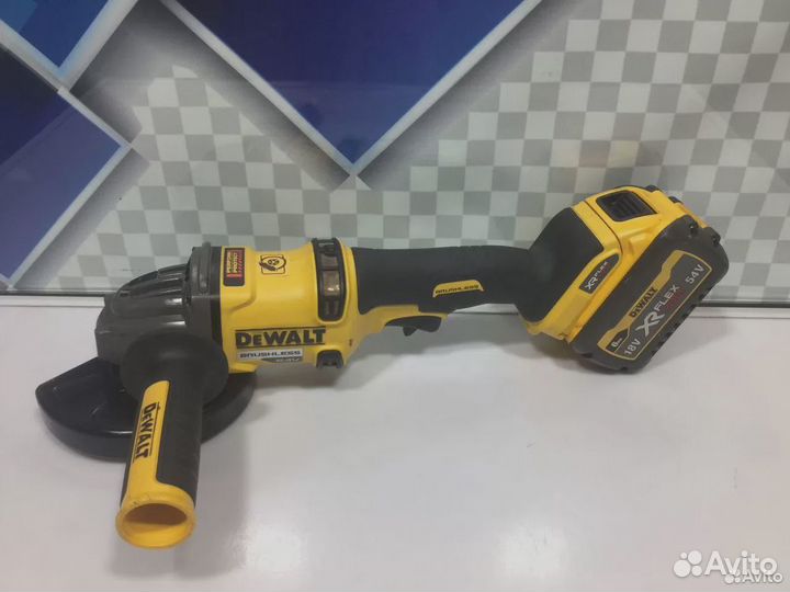 Шлифмашина угловая аккумуляторная Dewalt DCG 418 N