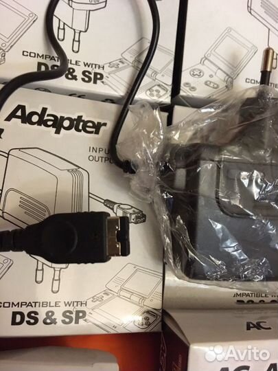 Зарядка, адаптер для Game Boy advance SP