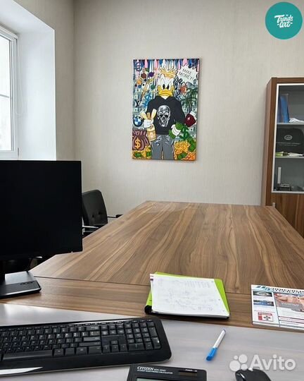 Яркие картины современные стрит арт заказать