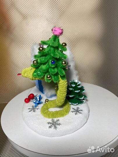 Поделка в школу, сад - символ года