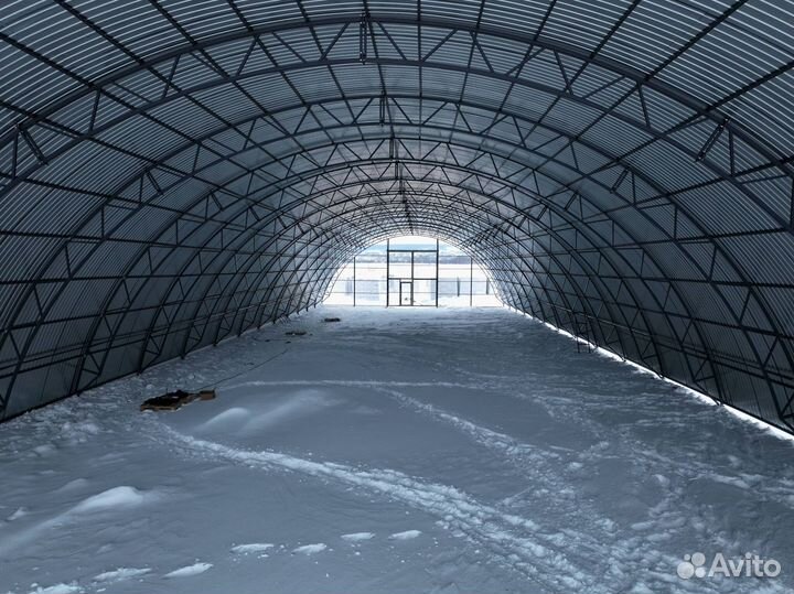 Ангар 15х40м. / Коровник