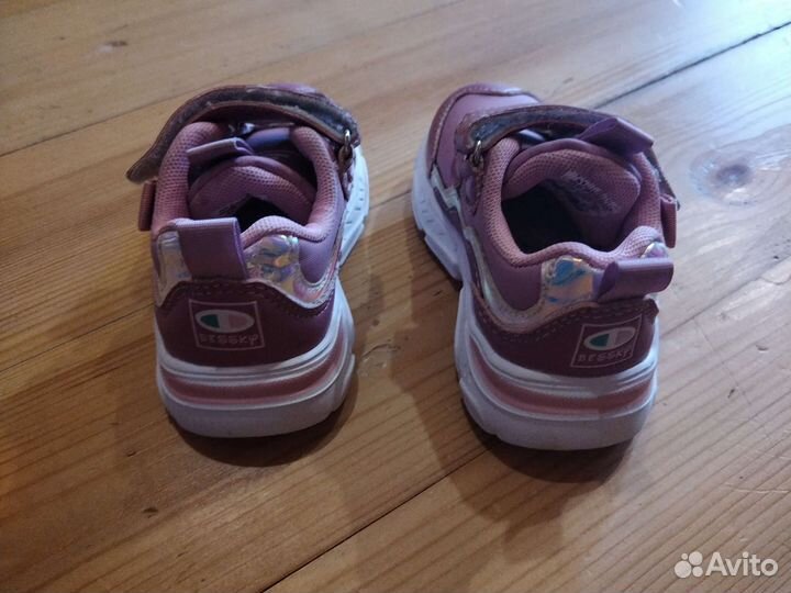 Кроссовки детские для девочки 22 размер